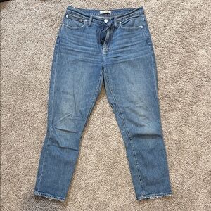Madewell Classic Blue Denim Jeans